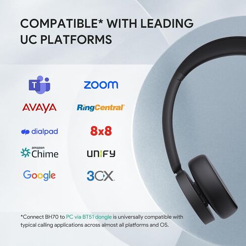 Yealink BH70-1208668 Dual-USB-C (متجدد) in Saudi Arabia