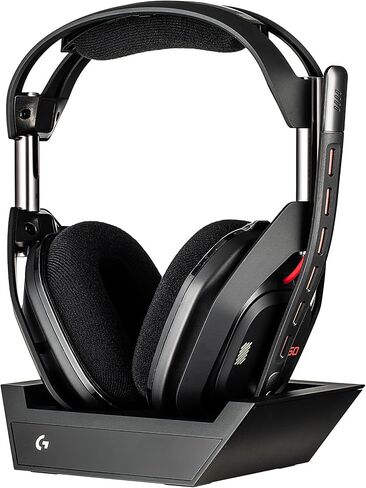Logitech G Astro A50 Gen 5 Wireless Gaming Bundle بما في ذلك: Logitech G G502 X Plus Lightspeed Wireless RGB Gaming Mouse ، حامل سماعة الرأس ، مجموعة تنظيف سماعة الرأس ، وسادة الماوس in Saudi Arabia