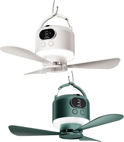 Portable USB Charging Ceiling Fan With Light And Remote Controls Featuring Removable Bladee And 4 Speed For Indoor Outdoor Activities USB Rechargeable Ceiling Fan in Saudi Arabia