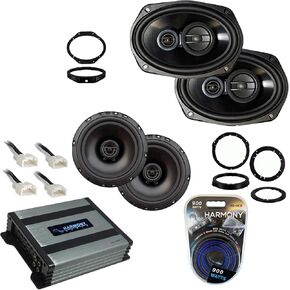 Harmony Audio Harmony HA-R65 Compatible with Ford F-150 2015-2019 Bundled with HA-R69 Speakers and HA-A400.4 Amplifier Factory Speaker Replacement Package in Kuwait