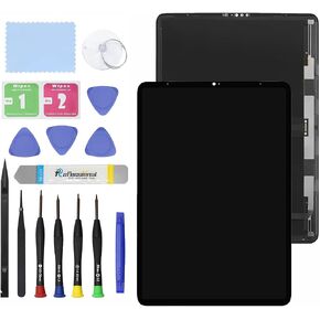 GBOLE 9.7" for iPad 6th Gen Screen 2018 (A1893 A1954) Replacement Glass Touch Digitizer Premium Kit + Home Button, Tools, Adhesive - Black in Saudi Arabia