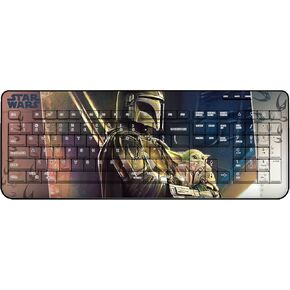Star Wars: The Mandalorian Din Djarin Portrait Wireless USB Keyboard in Kuwait