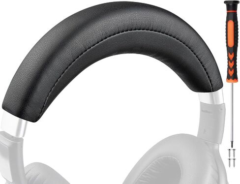 SOULWIT Headband Cover for Sennheiser PXC550/PXC550II, EPOS Adapt 660 Headsets, Replacement Headstrap Pad Repair Part - Black in Saudi Arabia