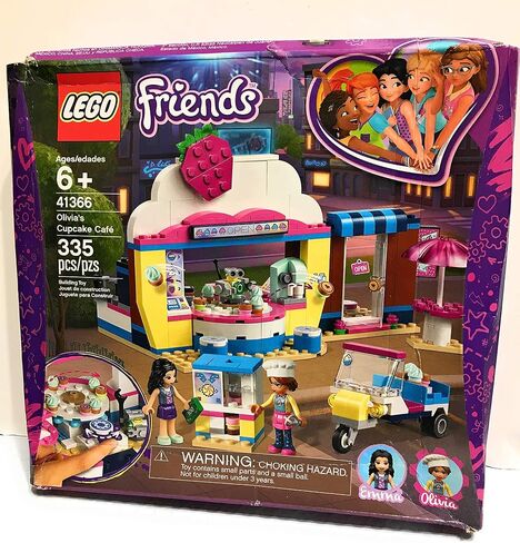 LEGO Friends Olivia's Cupcake Café 41366 Building Kit (335 Pieces) in Saudi Arabia