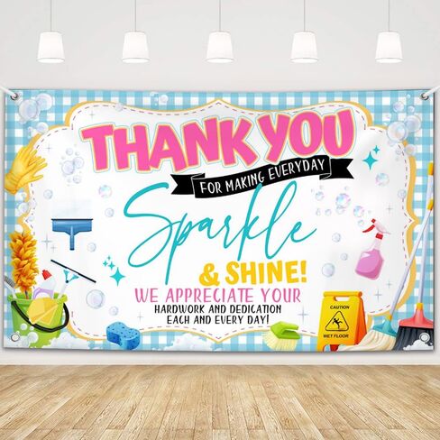 Mehofond Happy Housebering Week Banner Backdrop شكرًا لك على كل ما تقوم به في الحفاظ على الحفرة المنزلية في أسبوع التقدير. in Kuwait