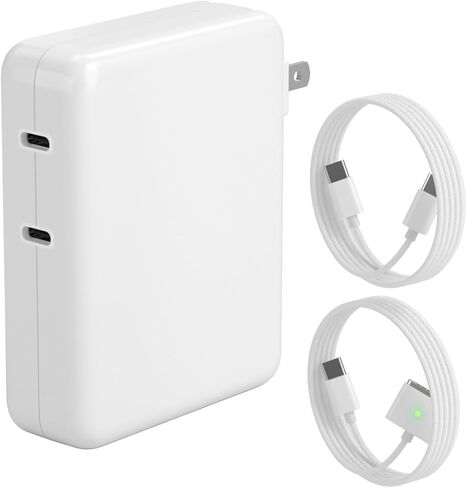 Mac Book Pro Charger, Csevanli 280W USB C Charger Fast Charger Adapter Compatible with MacBook pro/Air 13, 14, 15, 16 inch, ipad Pro,Samsung Galaxy and All USB C Device (2 Cables Included) in Saudi Arabia