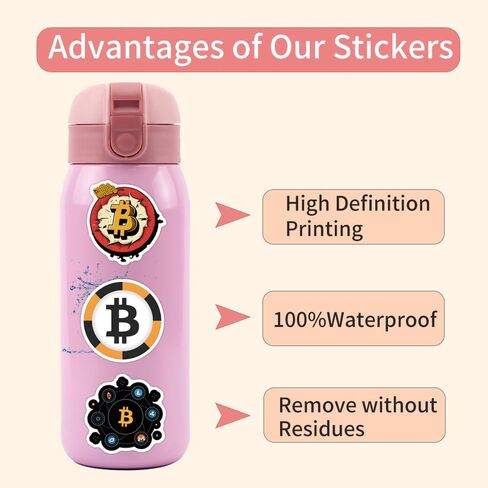 50PCS Rainbow Stickers, Waterproof Vinyl Decals Cute Water Bottle Stickers for Teens, for Teaching Rewards, Notebooks, Stationery, Luggage, Cartoon PVC Happy Stickers in Saudi Arabia