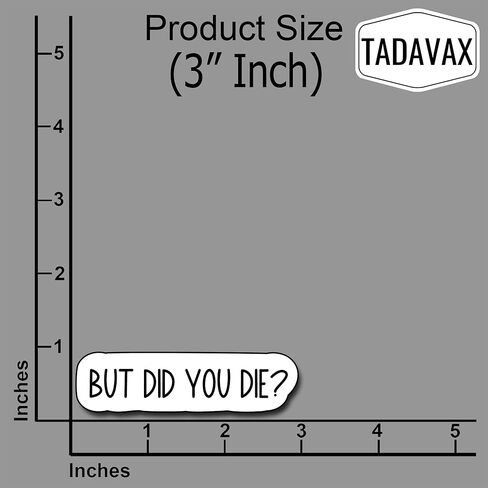 (3pcs) ولكن هل ماتت ملصقات ولكن هل ماتت فينيل شارات مضحكة مقتبسة مضحكة ، فكور ، هدايا ملهمة ، in Kuwait