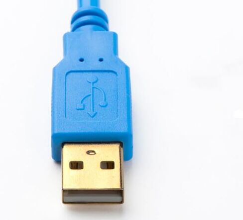 Applicable USB-SC09 PLC Programming Cable FX Series A Series Data Cable Download Cable Gold-Plated Model Blue Length: 3 Meters in Saudi Arabia