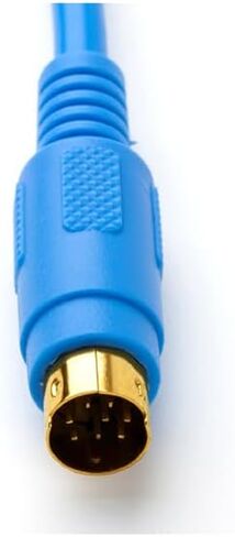 Applicable USB-SC09 PLC Programming Cable FX Series A Series Data Cable Download Cable Gold-Plated Model Blue Length: 3 Meters in Saudi Arabia
