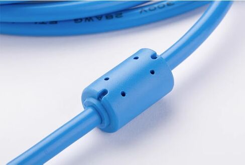 Applicable USB-SC09 PLC Programming Cable FX Series A Series Data Cable Download Cable Gold-Plated Model Blue Length: 3 Meters in Saudi Arabia