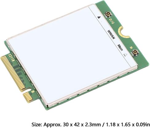 وحدة بطاقة ZOPSC L850 GL LTE 4G WWAN ، محول شبكة M.2 عالية السرعة M.2 مع فتحة SIM ودعم ESIM ، ل LATITUSE in Kuwait