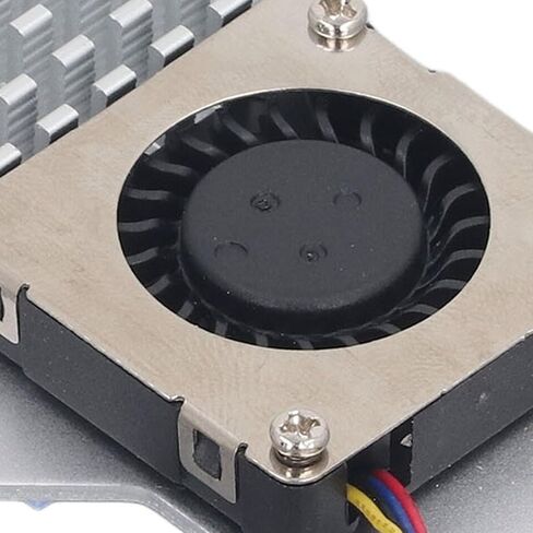 for Pi 5 Active Cooling Fan, Active Cooler PWM Control Fan Active Cooler Heatsink DC 5V Cooling Fan for 5, Computer Heatsinks in Saudi Arabia