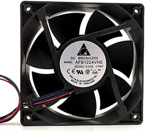 AFB1224VHE Delta 24V 120mm Fan, 24V 0.57A Inverter Cooling Fan in Saudi Arabia