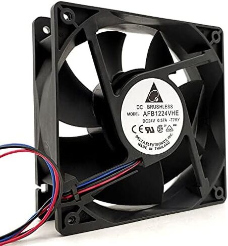 AFB1224VHE Delta 24V 120mm Fan, 24V 0.57A Inverter Cooling Fan in Saudi Arabia