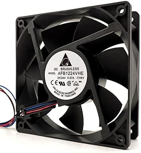 AFB1224VHE Delta 24V 120mm Fan, 24V 0.57A Inverter Cooling Fan in Saudi Arabia