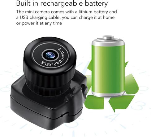 Action Camera, HD 200 000 Px Sports Camera Small Bike Camera with Rechargeable Battery for Photos Live Streaming Vlogging in Saudi Arabia