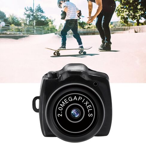 Action Camera, HD 200 000 Px Sports Camera Small Bike Camera with Rechargeable Battery for Photos Live Streaming Vlogging in Saudi Arabia