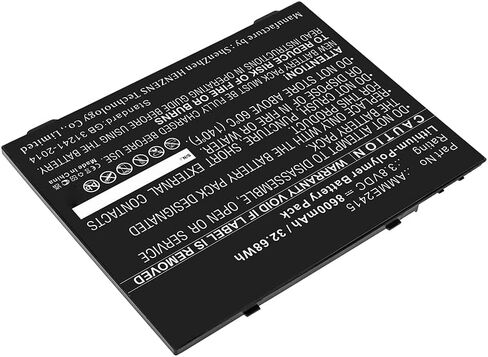 Synergy Digital Tablet Battery, Compatible with Zebra ET50 Tablet, (Li-pol, 3.8V, 8600mAh) Ultra High Capacity, Replacement for Zebra AMME2415 Battery in Saudi Arabia