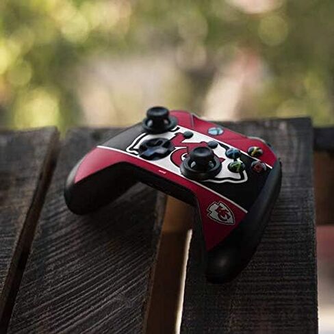 Skinit Skinit Gaming Gaming Skin متوافق مع جهاز التحكم Xbox One S - تصميم كتلة منطقة NFL City Chief المرخصة رسميًا in Saudi Arabia
