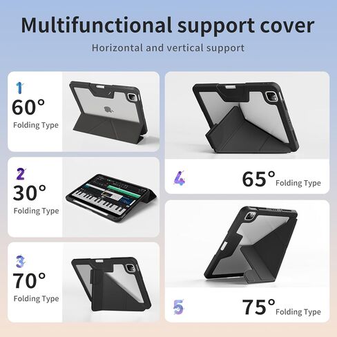 بالنسبة إلى iPad Air 11 بوصة 7 (M3) 2025/ 6th (M2) 2024/ Air 5th/ 4th Gen 10.9 "/ iPad Pro 11" in Kuwait