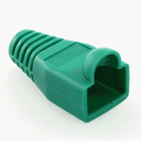 Cat 6 Green RJ45 Boots Snagless مع تخفيف إجهاد ، كيس من 100 قطعة in Kuwait