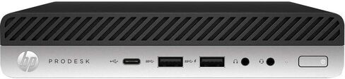 HP Prodesk 600 G4 Mini Business Desktop-Intel I5-8500T 2.1GHz 6-CORE/8GB RAM/256GB PCIE SSD/Bluetooth & WiFi Windows 11 (متجدد) in Kuwait