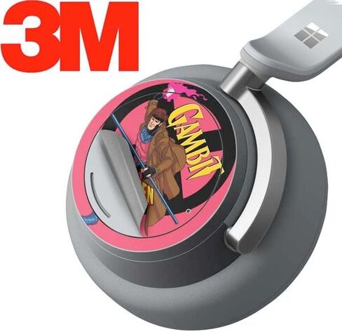 Skinit Decal Audio Skin Compatible with Surface Headphones - Officially Licensed Marvel X-Men Gambit Design in Saudi Arabia