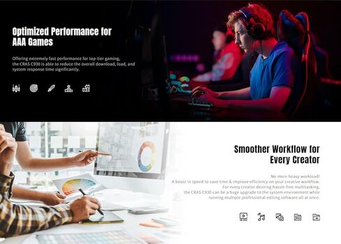 KLEVV CRAS C925G 2TB M.2 2280 NVMe PCIe Gen4x4 Internal Gaming SSD with Graphene Heatsink, Compatible with PS5, up to 7400MB/s (K02TBM2SP0-25G) in Kuwait