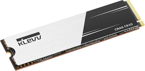 KLEVV CRAS C925G 2TB M.2 2280 NVMe PCIe Gen4x4 Internal Gaming SSD with Graphene Heatsink, Compatible with PS5, up to 7400MB/s (K02TBM2SP0-25G) in Kuwait