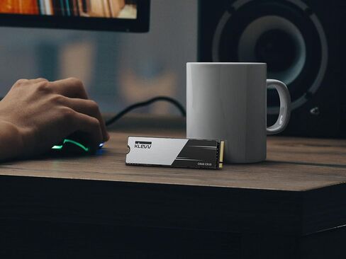 KLEVV CRAS C925G 2TB M.2 2280 NVMe PCIe Gen4x4 Internal Gaming SSD with Graphene Heatsink, Compatible with PS5, up to 7400MB/s (K02TBM2SP0-25G) in Kuwait