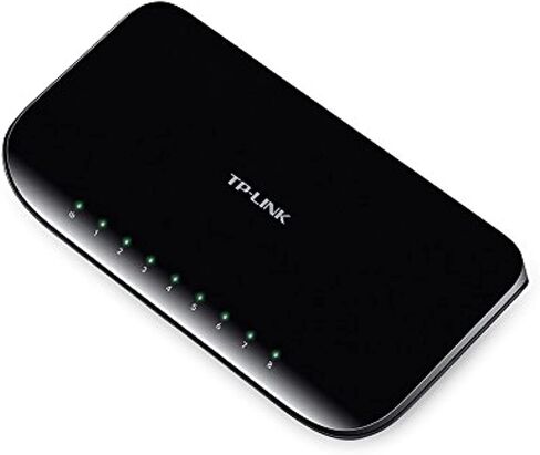 TP-Link 8-Port Gigabit Desktop Unmanaged Switch (10/100/1000) - Black in Saudi Arabia
