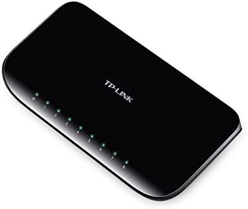 TP-Link 8-Port Gigabit Desktop Unmanaged Switch (10/100/1000) - Black in Saudi Arabia