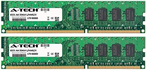 A-Tech 16GB Kit (2x8gb) ذاكرة الوصول العشوائي لـ IBM-Lenovo ThinkCentre M Series M72E ، M82 M83 ، M92 ، M92P | DIMM DDR3 NONCC PC3-10600 1333MHz ترقية الذاكرة in Kuwait