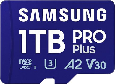 Samsung Memory MB-MD1T0SA Pro Plus MicroSD CARD للهاتف المحمول والألعاب 1 تيرابايت UHS-I U3 ، حتى 180 ميجابايت/ثانية in Kuwait