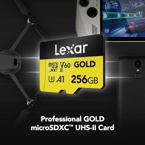بطاقة SD Micro Micro Micro 256GB و 128GB 2000x حزمة بطاقة SDXC للطائرات بدون طيار وكاميرات الحركة وأجهزة الألعاب in Kuwait