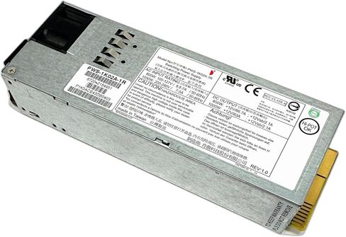 Supermicro PWS-1K02A-1R 1U 1000W مزود الطاقة الزائد 73.5 مم مستوى التيتانيوم ، ROHS/REACH in Saudi Arabia