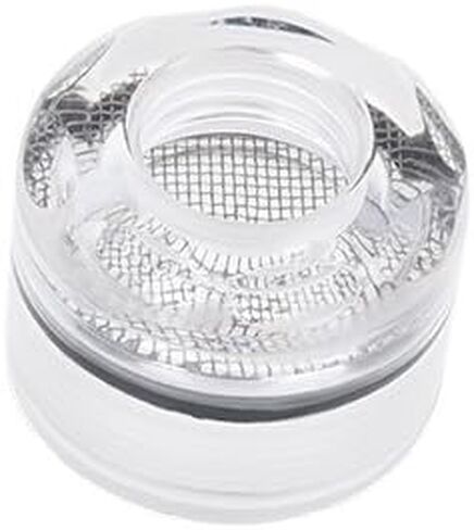 Alphacool G1/4" Eiszapfen Filter Female to Female Fitting, Plexi in Saudi Arabia