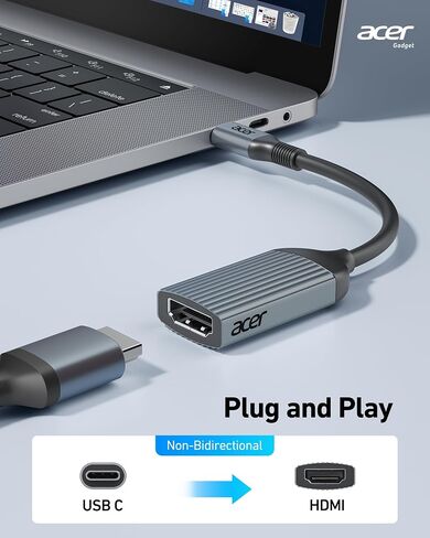 Acer 7 in 1 USB C Hub Bundle with USB C to HDMI Adapter 4K@60Hz in Saudi Arabia