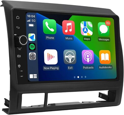 JOYING Car Radio for Toyota Tacoma 2005-2015 Android 13 Car Stereo 9 Inch Head Unit with Carplay & Android Auto, Mirror Link, GPS Navigation, Bluetooth, Volume Knob(JY-TT187N8) in Saudi Arabia