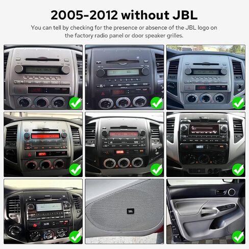 JOYING Car Radio for Toyota Tacoma 2005-2015 Android 13 Car Stereo 9 Inch Head Unit with Carplay & Android Auto, Mirror Link, GPS Navigation, Bluetooth, Volume Knob(JY-TT187N8) in Saudi Arabia