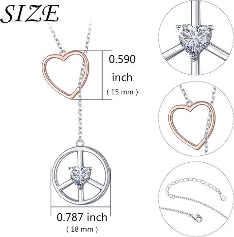 Long Necklace 925 Sterling Silver Adjustable Y Shaped Lariat Chain Necklace for Women Teen Girls in Saudi Arabia