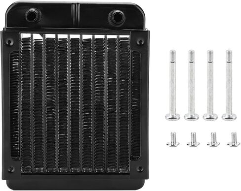 120MM Computer CPU Water Cooling Fan with 10 Tubes Safe Water Separator for Chipset Cooling Suitable for Pipes 8-10mm in Saudi Arabia