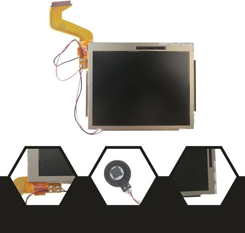 إصدار جديد لإصلاح الشاشة الممتازة مع مكبرات صوت تم نقله مسبقًا لـ Nintendo DSI (وليس XL) in Saudi Arabia