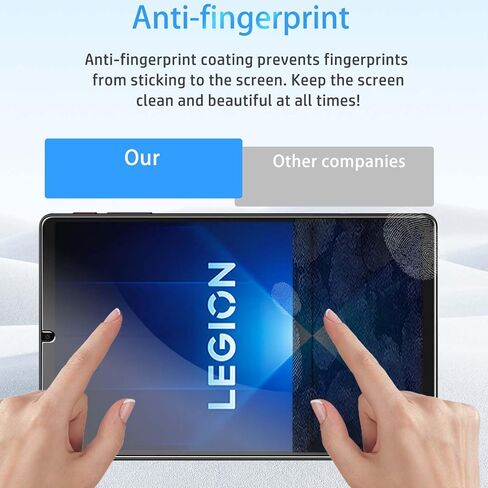 واقي الشاشة لـ Lenovo Legion Y700 Gen 4 Tablet 8.8inch ، Glass HD HD ، صلابة 9H ، خدش ، مضاد للأغاني ، واقي أفلام زجاجي مقسى لـ Lenovo Legion Y700 [2 Pack] in Kuwait