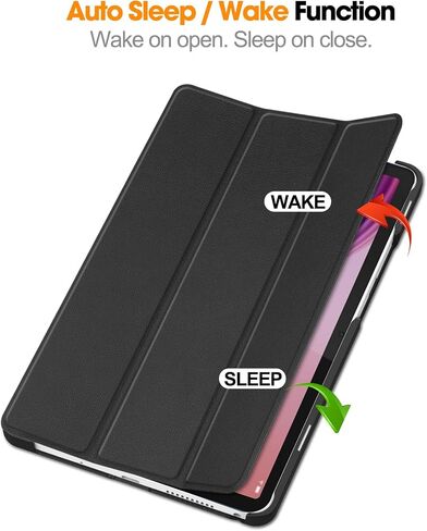 حالة من Lenovo Tab One 8.7 '' / tab k9 case ، قابلة للطي الغطاء الحافلة من الورق البواني الفائق مع Lenovo Tab K9 8.7 بوصة الأزرق الأزرق in Kuwait