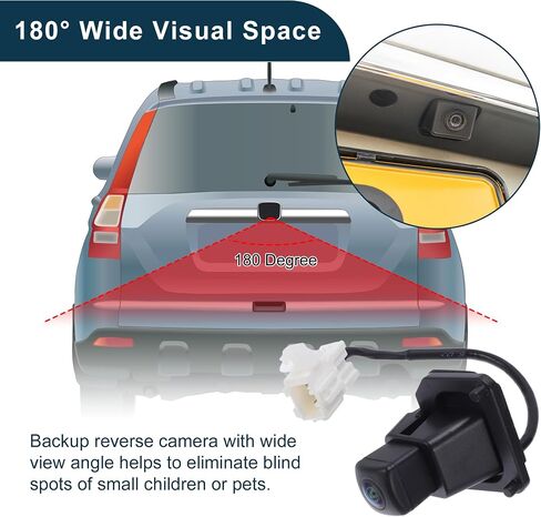 Rear View Camera for Honda CRV 2012-2017 120-180 Degree No.39530T0AJ01 License Plate Park Assist Camera Backup Reverse Camera in Saudi Arabia