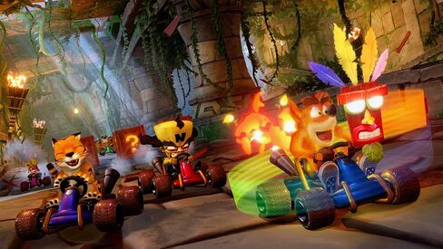 Crash CTR Team Racing Nitro Fueled in Saudi Arabia