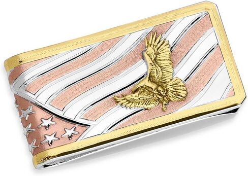 Montana Silversmiths Mexican Pride Money Clip - MCL5832 in Saudi Arabia