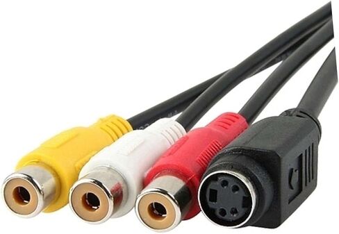 ARTIBETTER to S-Video Adapter Converter Cable for Laptops and Desktops Tv-Out Function Cable Compatible and Series Graphics Cards in Saudi Arabia